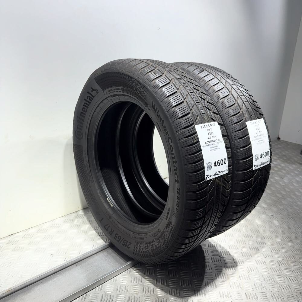 Gomme Usate 215 65 R17 99T Continental Wintercontact TS 870 P Invernali - immagine 5