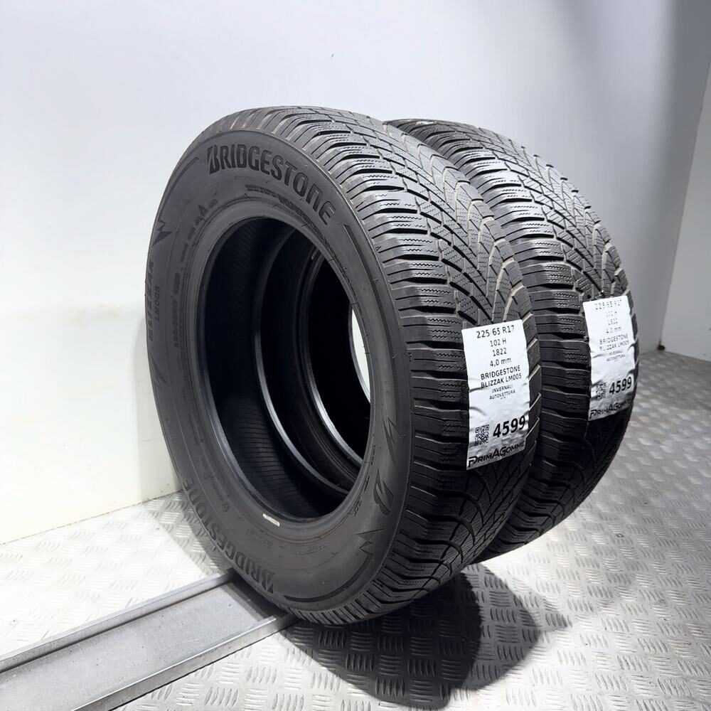 Gomme Usate 225 65 R17 102H Bridgestone Blizzak LM005 Invernali - immagine 5