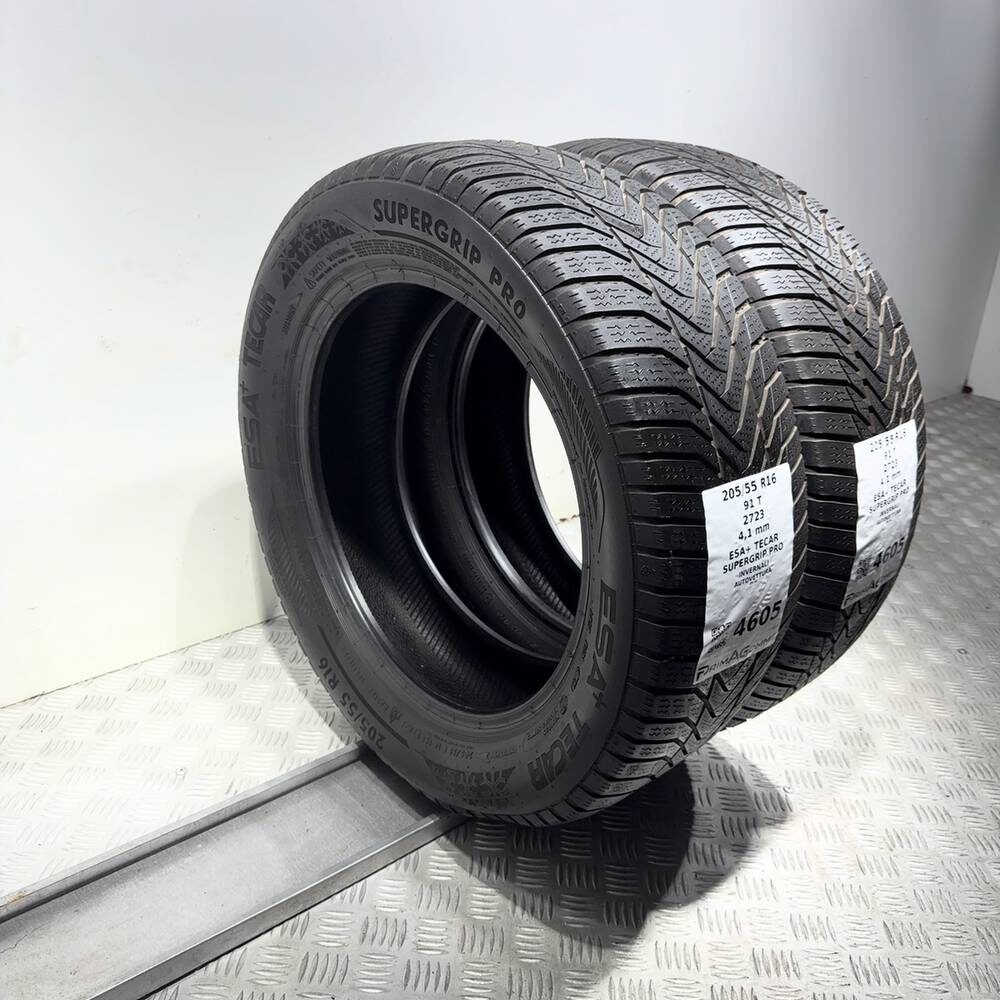Gomme Usate 205 55 R16 91T Esa+ Tecar Supergrip Pro Invernali - immagine 5