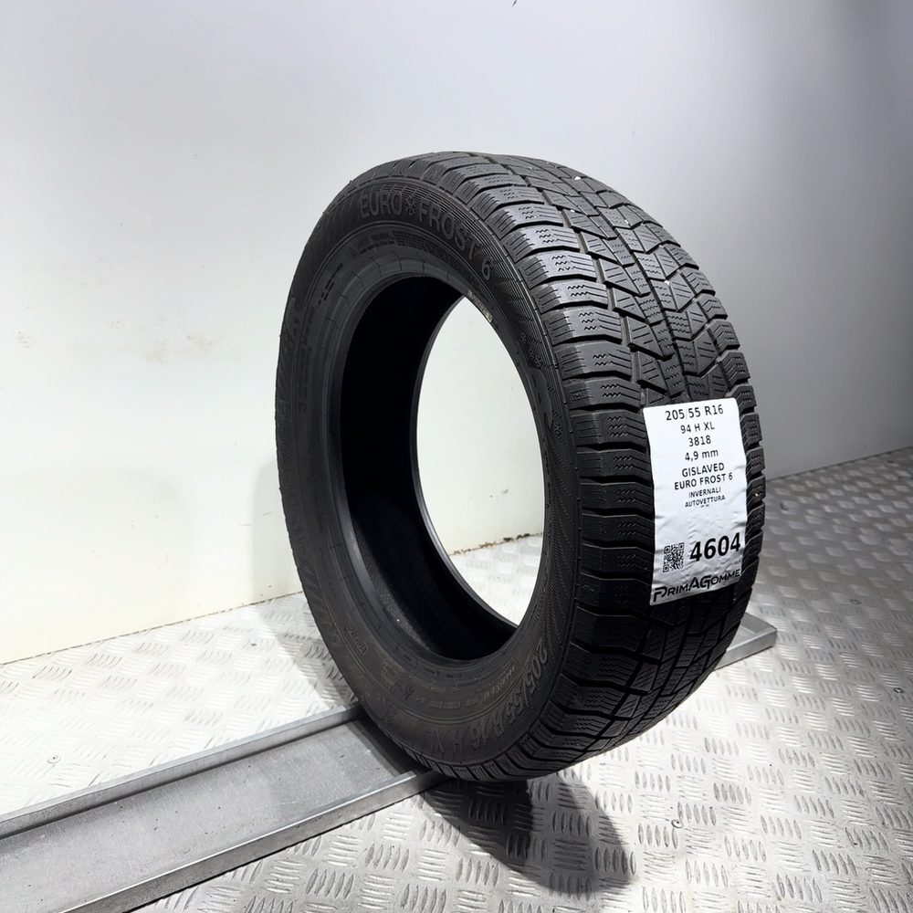 Gomma Usata 205 55 R16 94H XL Gislaved Euro Frost 6 Invernale - immagine 5