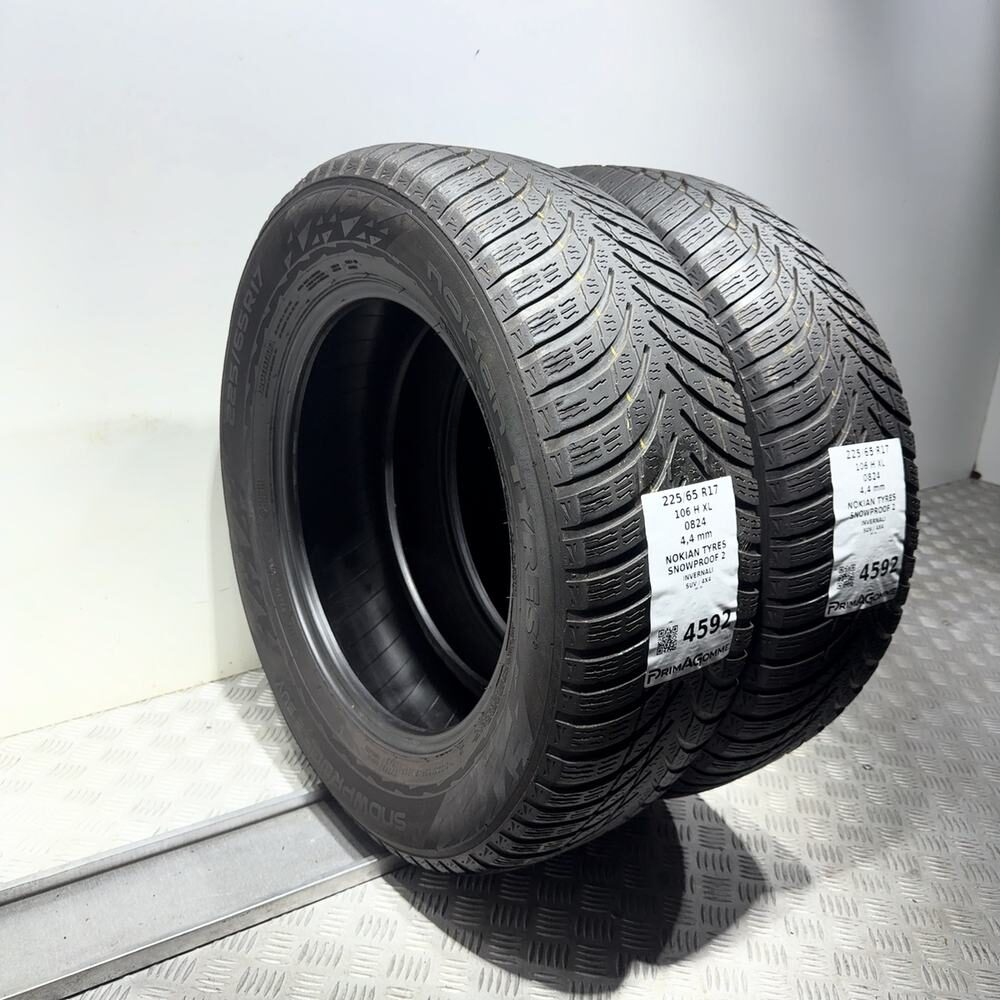 Gomme Usate 225 65 R17 106H XL Nokian Tyres Snowproof 2 Invernali - immagine 5