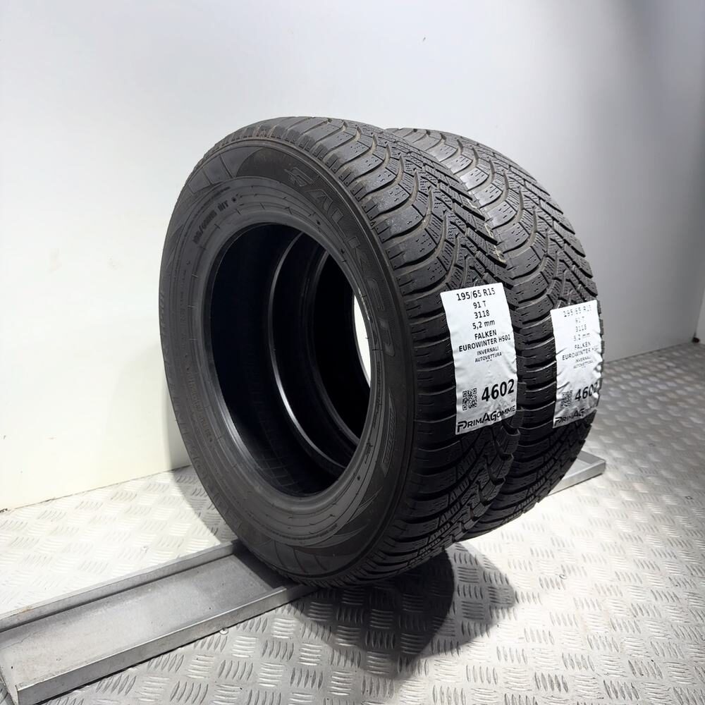 Gomme Usate 195 65 R15 91T Falken Eurowinter HS01 74% Invernali - immagine 5