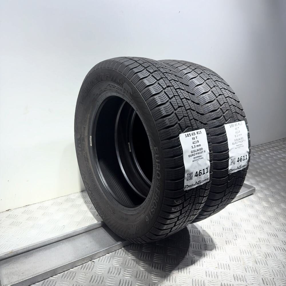 Gomme Usate 185 65 R15 88T Gislaved Euro*Frost 6 76% Invernali - immagine 5