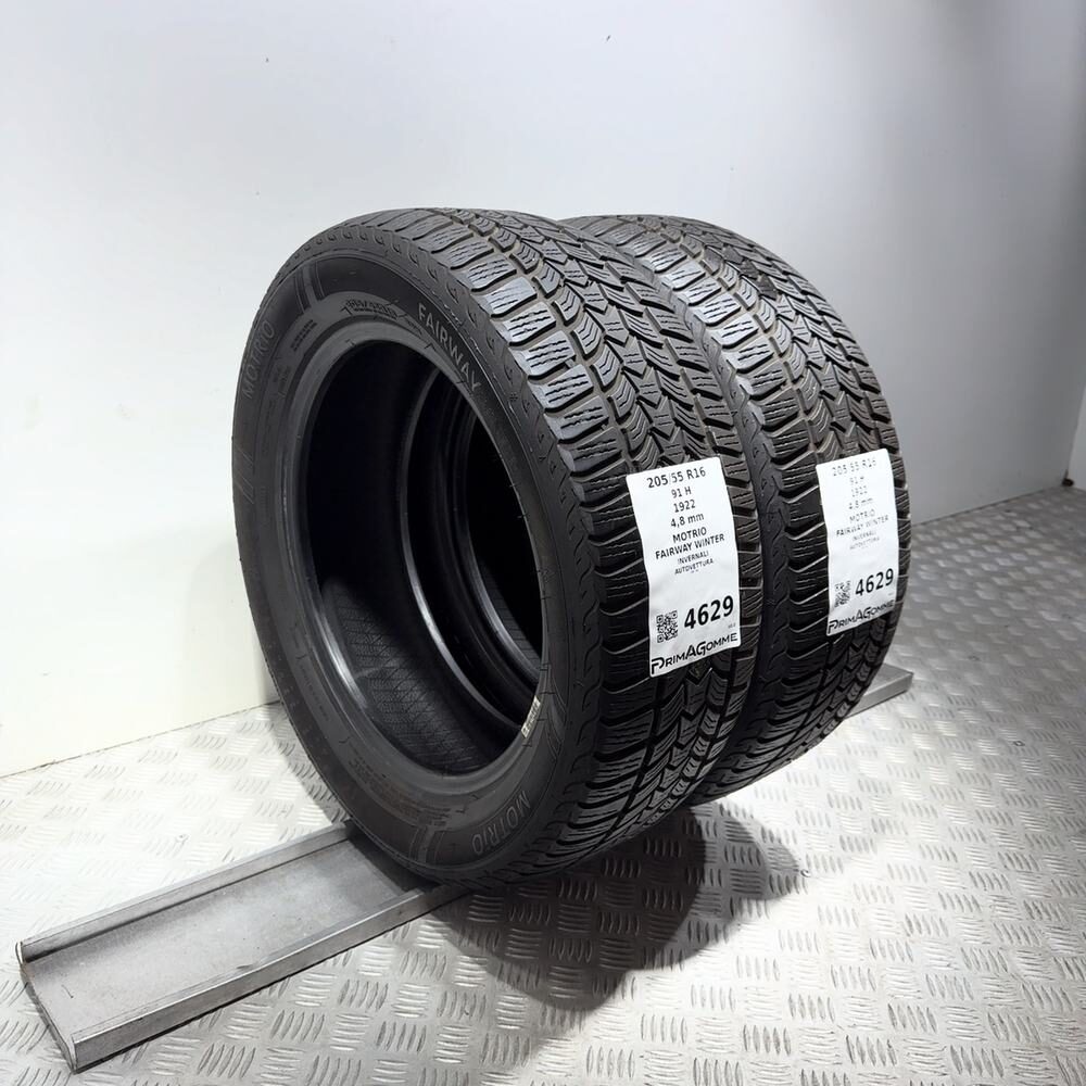 Gomme Usate 205 55 R16 91H Motrio Fairway Winter Invernali - immagine 5