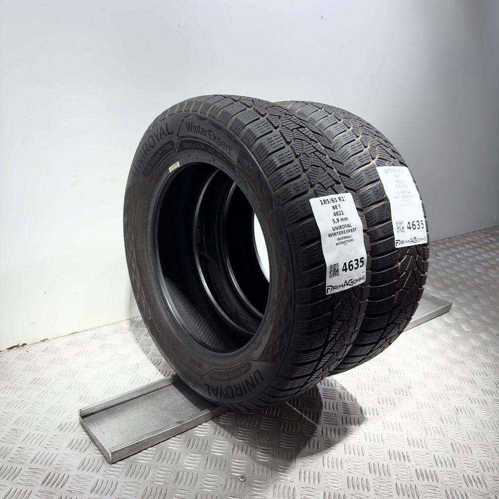 Gomme Usate 185 65 R15 88T Uniroyal Winterexpert 84% Invernali - immagine 5