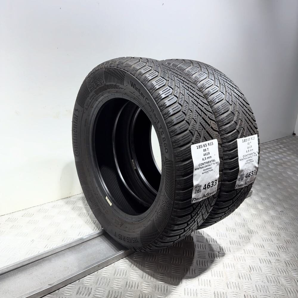 Gomme Usate 185 65 R15 88T Continental Wintercontact TS 860 Invernali - immagine 5