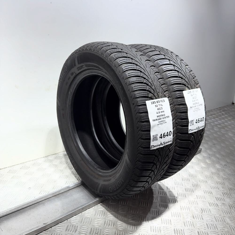 Gomme Usate 185 65 R15 92T XL Motrio Fairway Winter Invernali - immagine 5