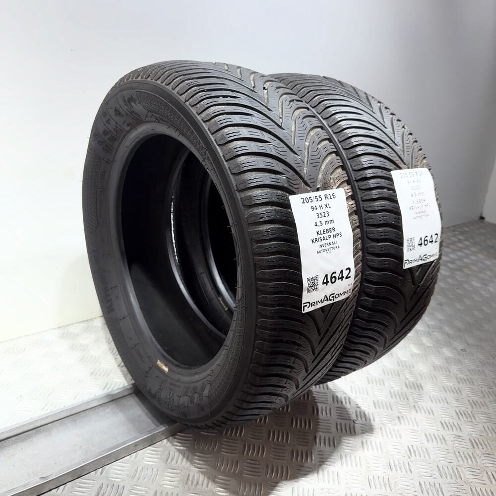 Gomme Usate 205 55 R16 94H XL Kleber Krisalp HP3 Invernali - immagine 5