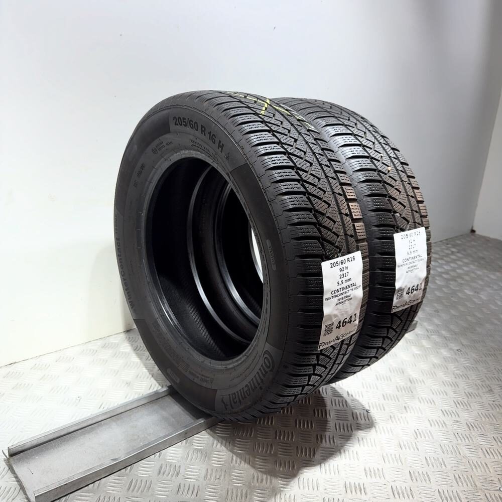 Gomme Usate 205 60 R16 92H Continental Wintercontact TS 850 P 79% Invernali - immagine 5