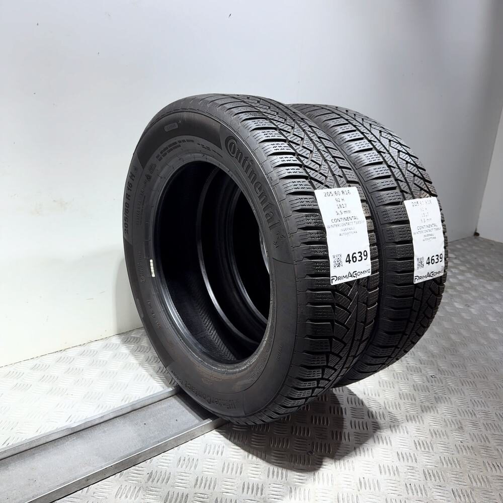 Gomme Usate 205 60 R16 92H Continental Wintercontact TS850P 79% Invernali - immagine 5