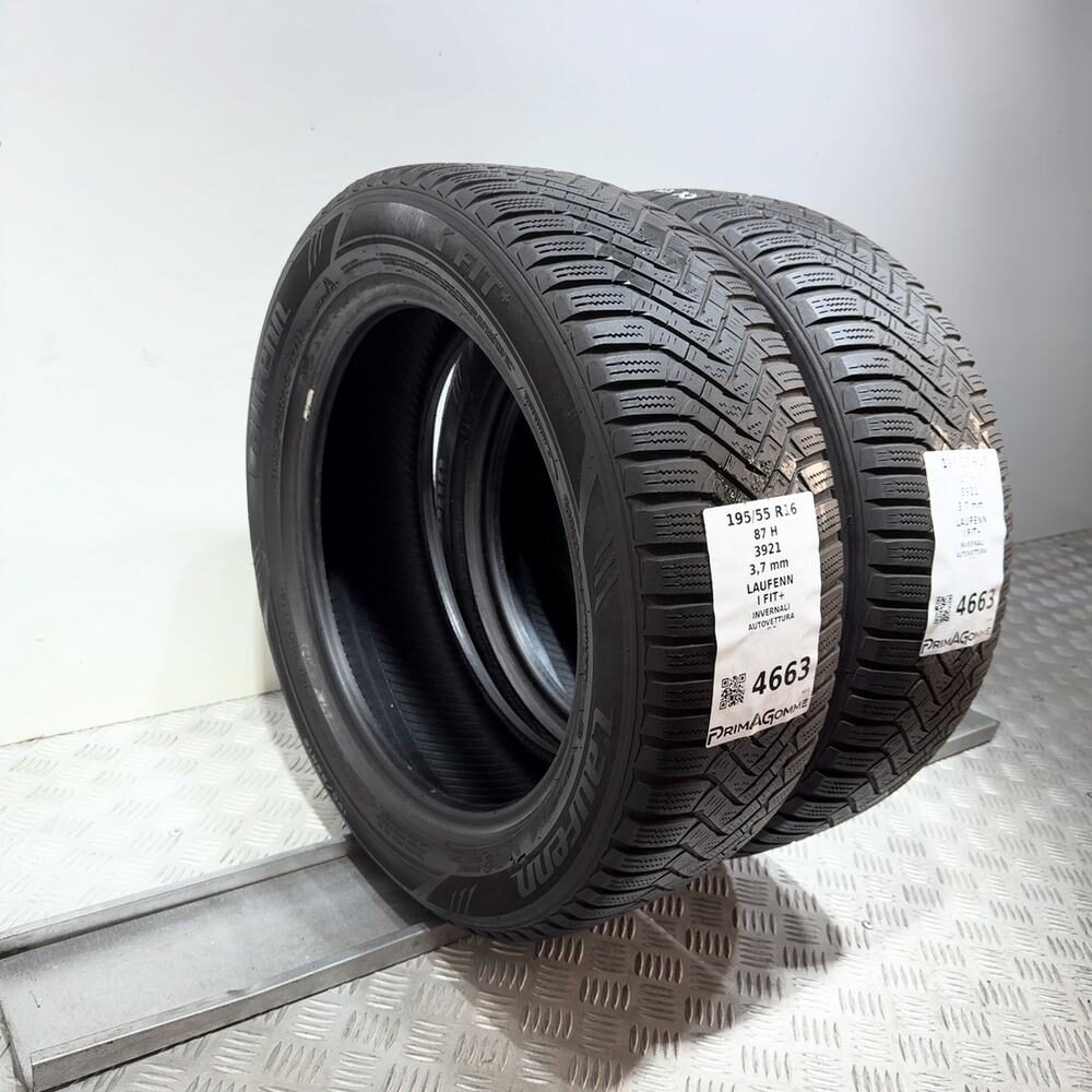 Gomme Usate 195 55 R16 87H Laufenn I Fit+ Invernali - immagine 5