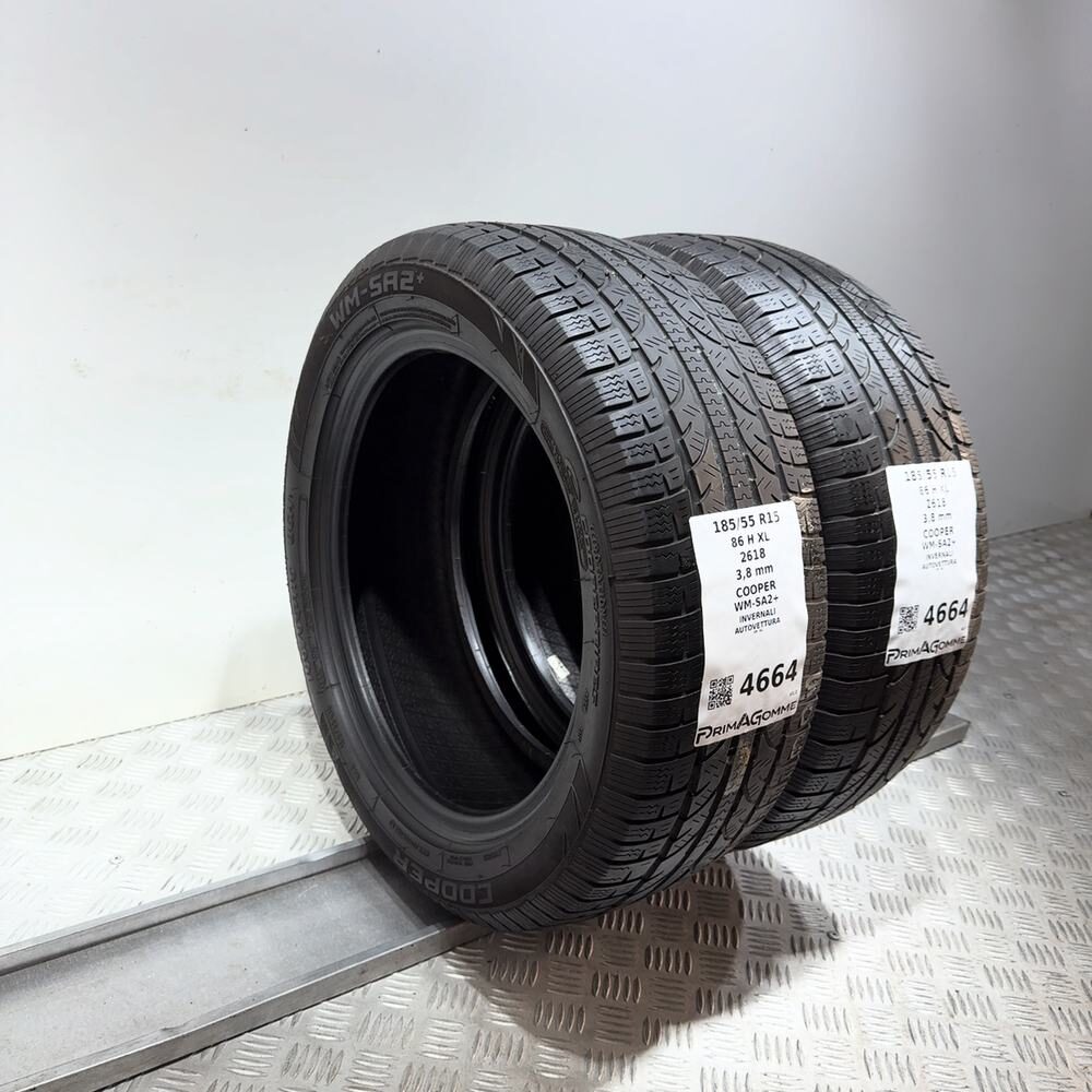 Gomme Usate 185 55 R15 86H XL Cooper WM-SA2+ Invernali - immagine 5