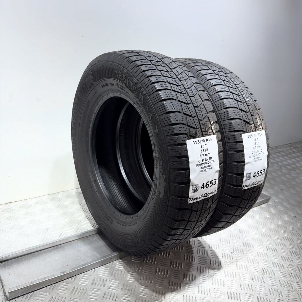 Gomme Usate 185 70 R14 88T Gislaved Euro*Frost 6 Invernali - immagine 5
