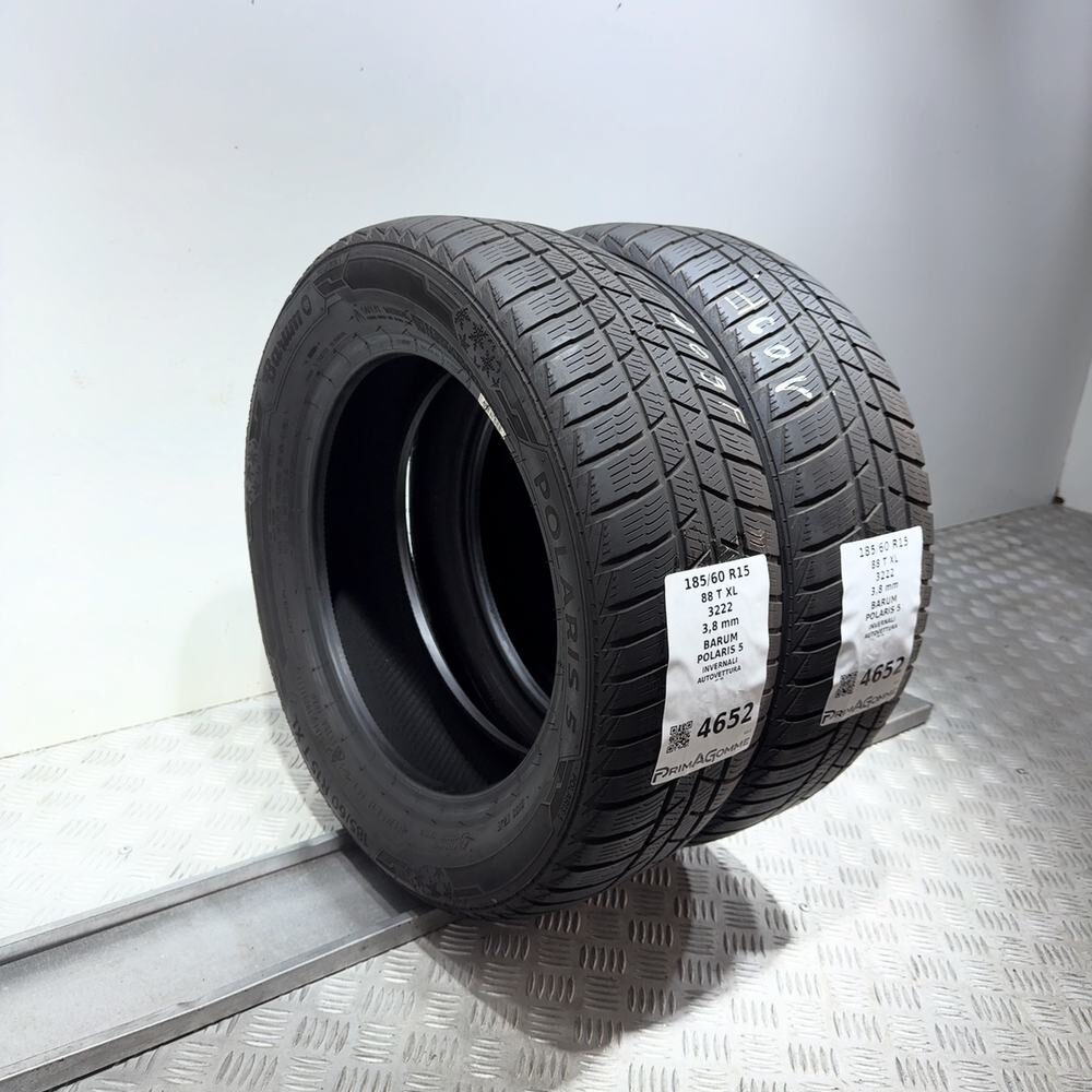 Gomme Usate 185 60 R15 88T XL Barum Polaris 5 Invernali - immagine 5