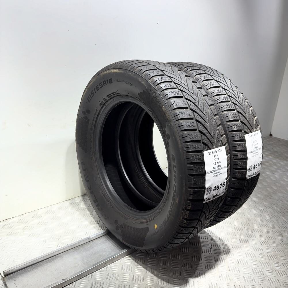 Gomme Usate 215 65 R16 98H Falken Eurowinter HS02 79% Invernali - immagine 5