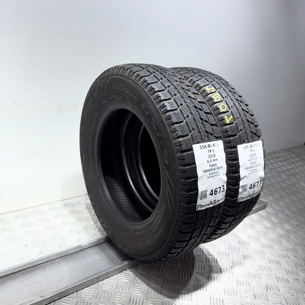 Gomme Usate 155 80 R13 79Q Toyo Observe Gsi-5 Invernali - immagine 5