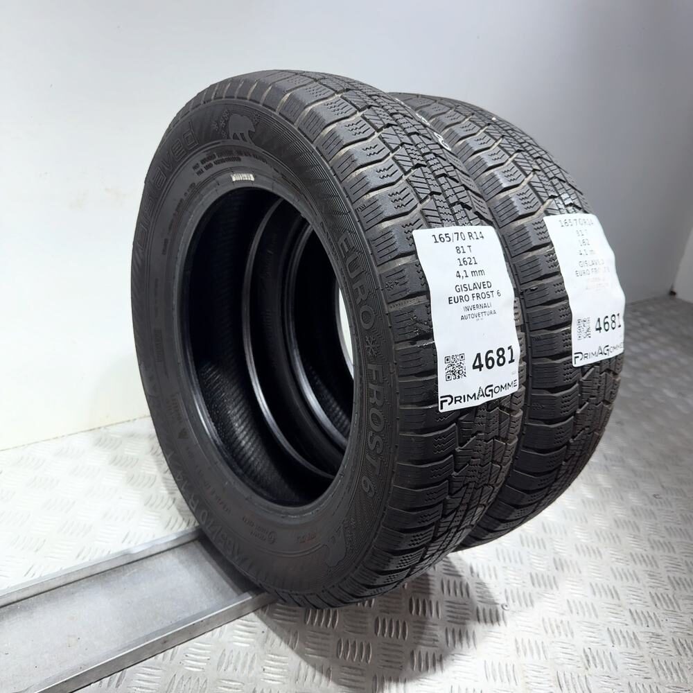 Gomme Usate 165 70 R14 81T Gislaved Euro Frost 6 Invernali - immagine 5