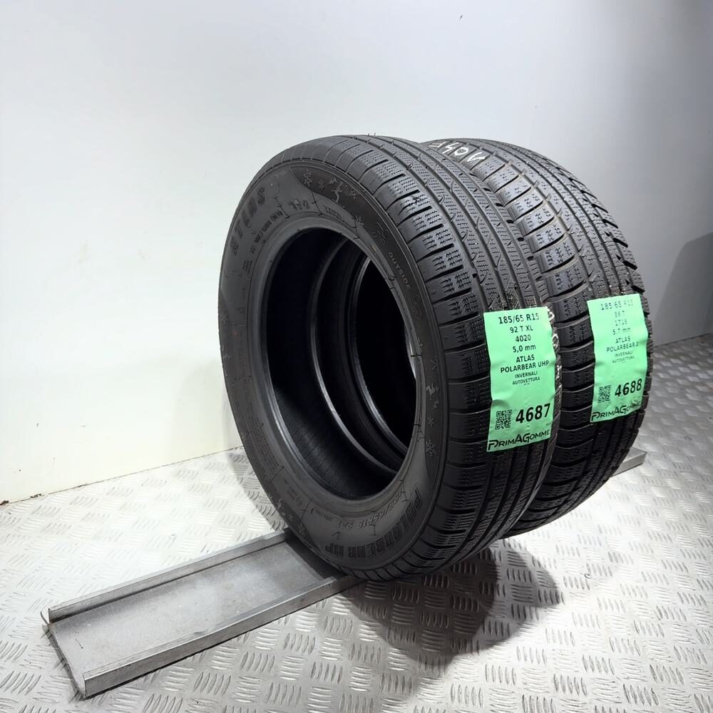 Gomma Usata 185 65 R15 88T Atlas Polarbear 1 81% Invernale - immagine 5