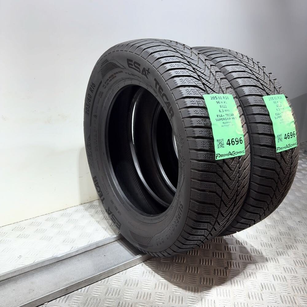 Gomme Usate 205 60 R16 96H XL Esa+ Tecar Supergrip Pro 90% Invernali - immagine 5