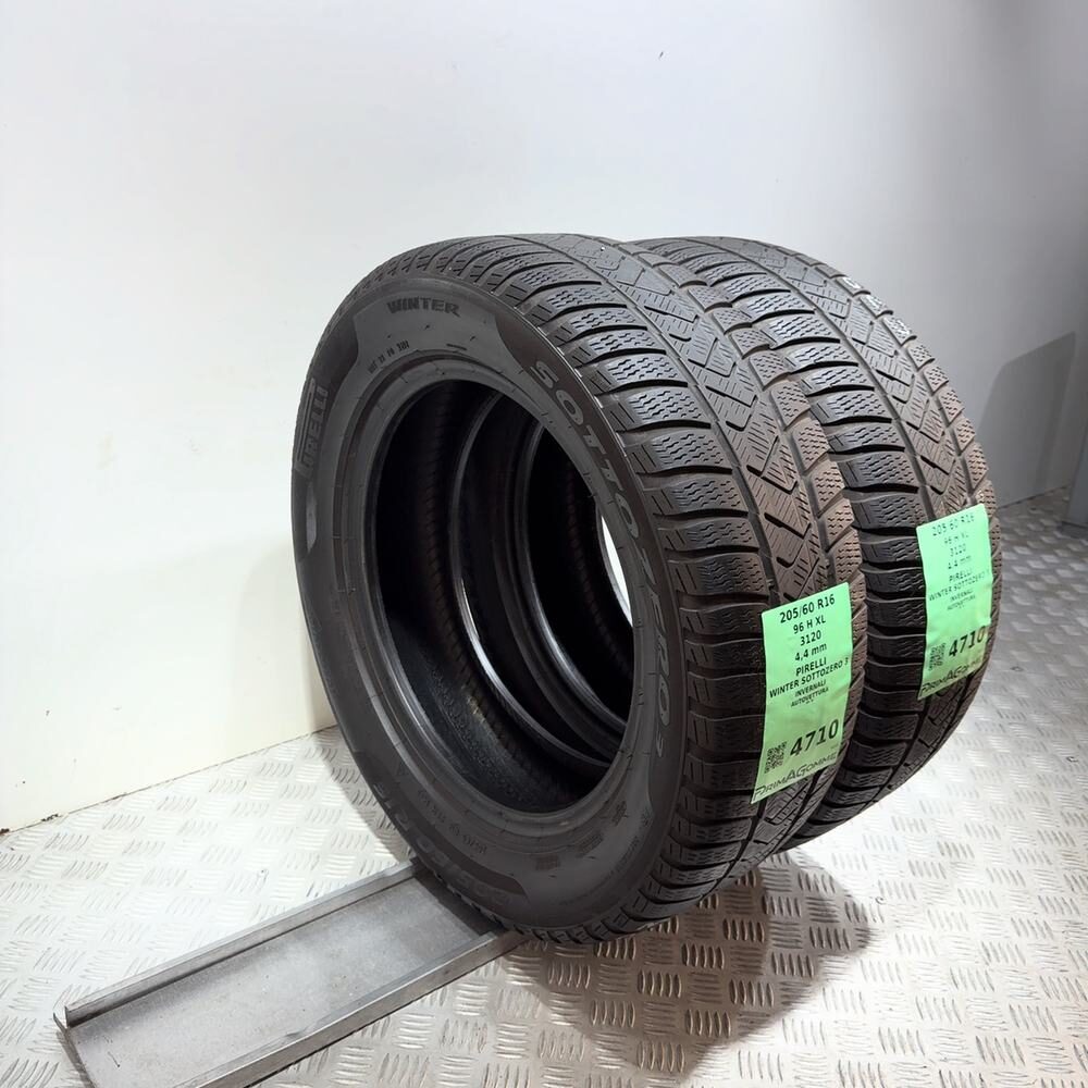Gomme Usate 205 60 R16 96H XL Pirelli Winter Sottozero 3 Invernali - immagine 5