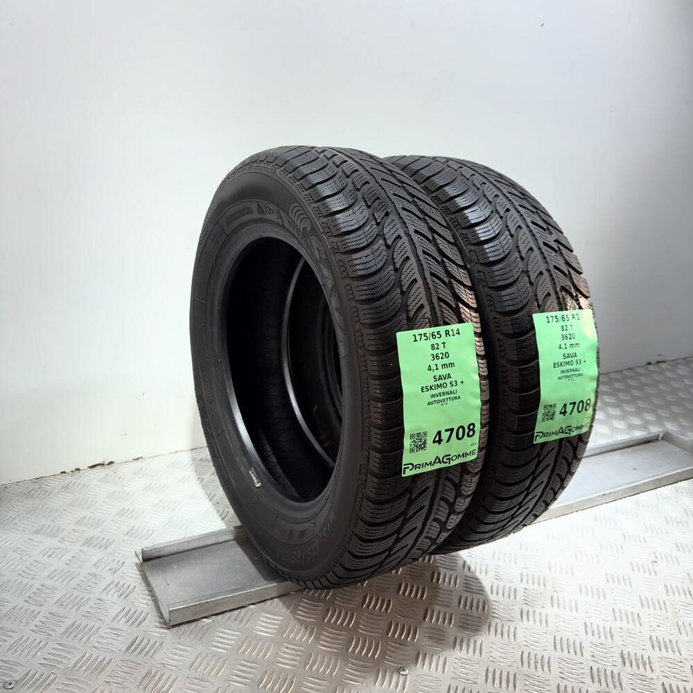 Gomme Usate 175 65 R14 82T Sava Eskimo S3 + Invernali - immagine 5