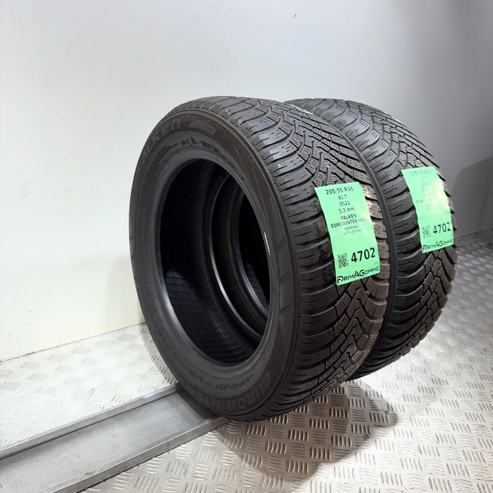 Gomme Usate 205 55 R16 91T Falken Eurowinter HS01 76% Invernali - immagine 5