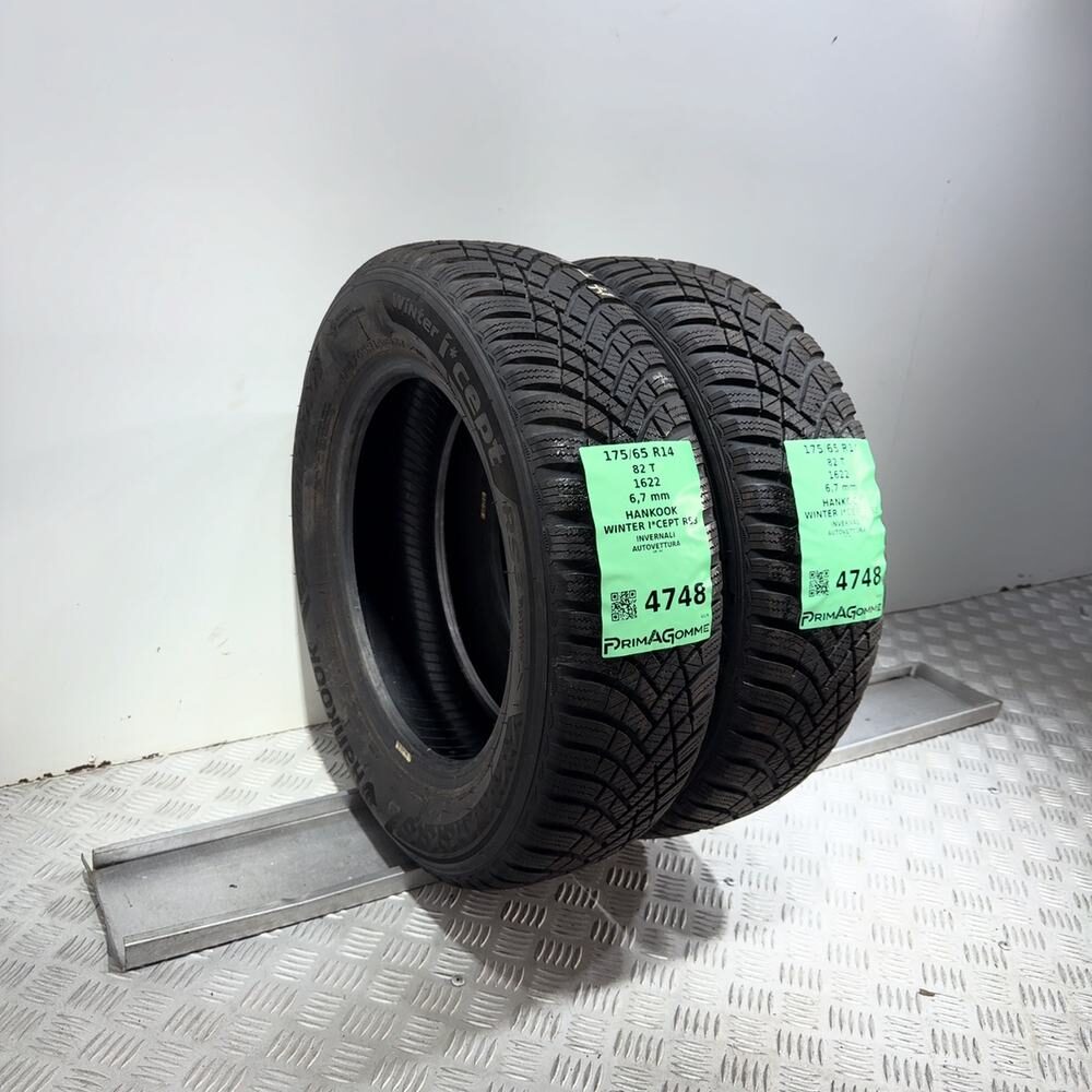 Gomme Usate 175 65 R14 82T Hankook Winter I*Cept RS3 96% Invernali - immagine 5