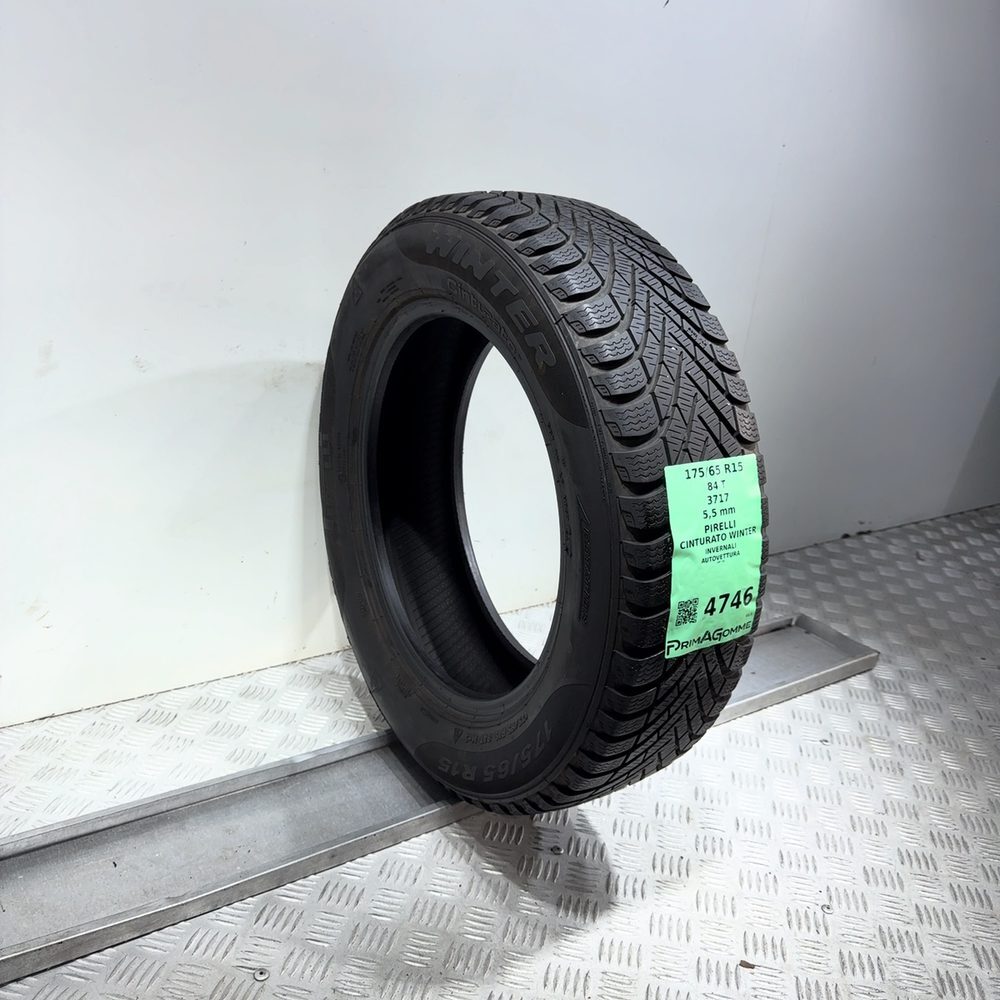 Gomma Usata 175 65 R15 84T Pirelli Cinturato Winter 79% Invernale - immagine 5