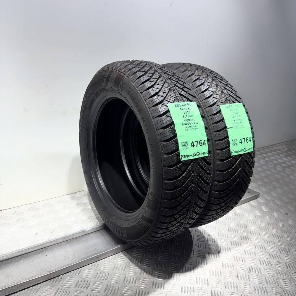 Gomme Usate 185 60 R15 88H XL Kumho Solus HA31 98% 4 Stagioni - immagine 5