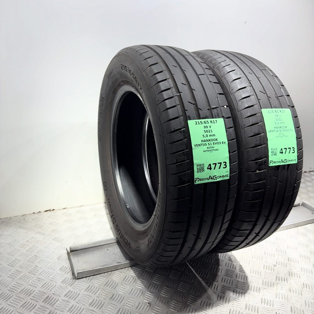 Gomme Usate 215 65 R17 99V Hankook Ventus S1 Evo3 EV 71% Estive - immagine 5