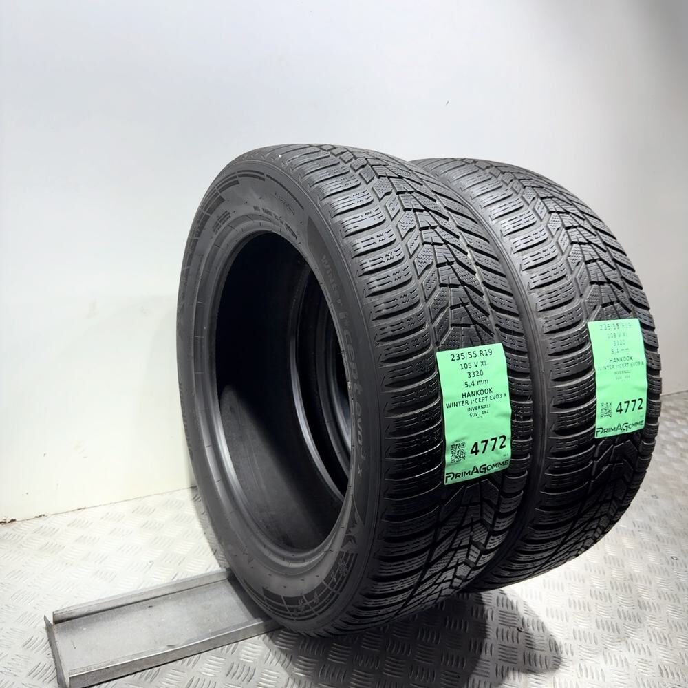 Gomme Usate 235 55 R19 105V XL Hankook Winter I*Cept Evo3 X 77% Invernali - immagine 5