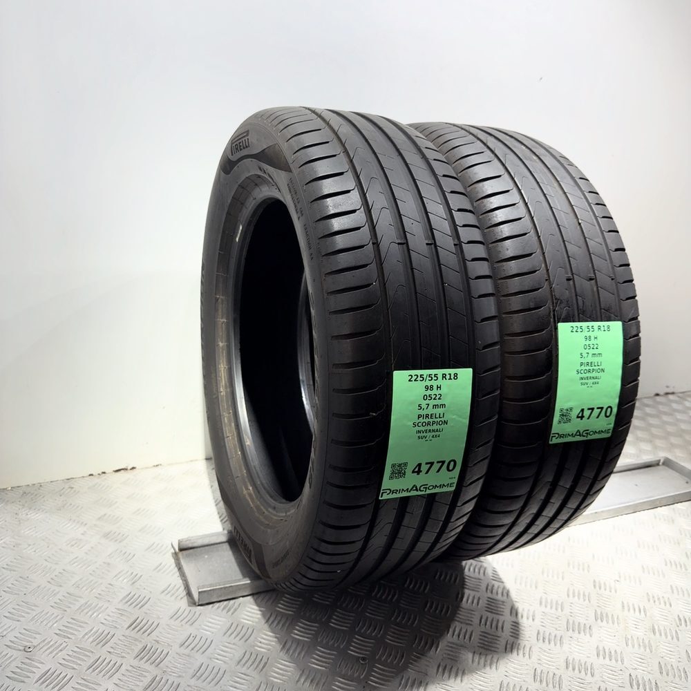 Gomme Usate 225 55 R18 98H Pirelli Scorpion 81% Invernali - immagine 5