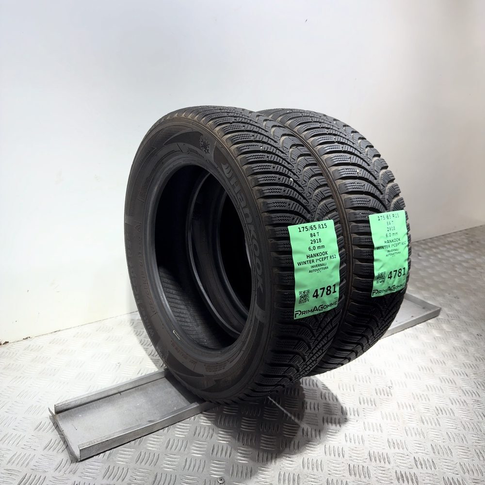 Gomme Usate 175 65 R15 84T Hankook Winter I*Cept RS2 86% Invernali - immagine 5