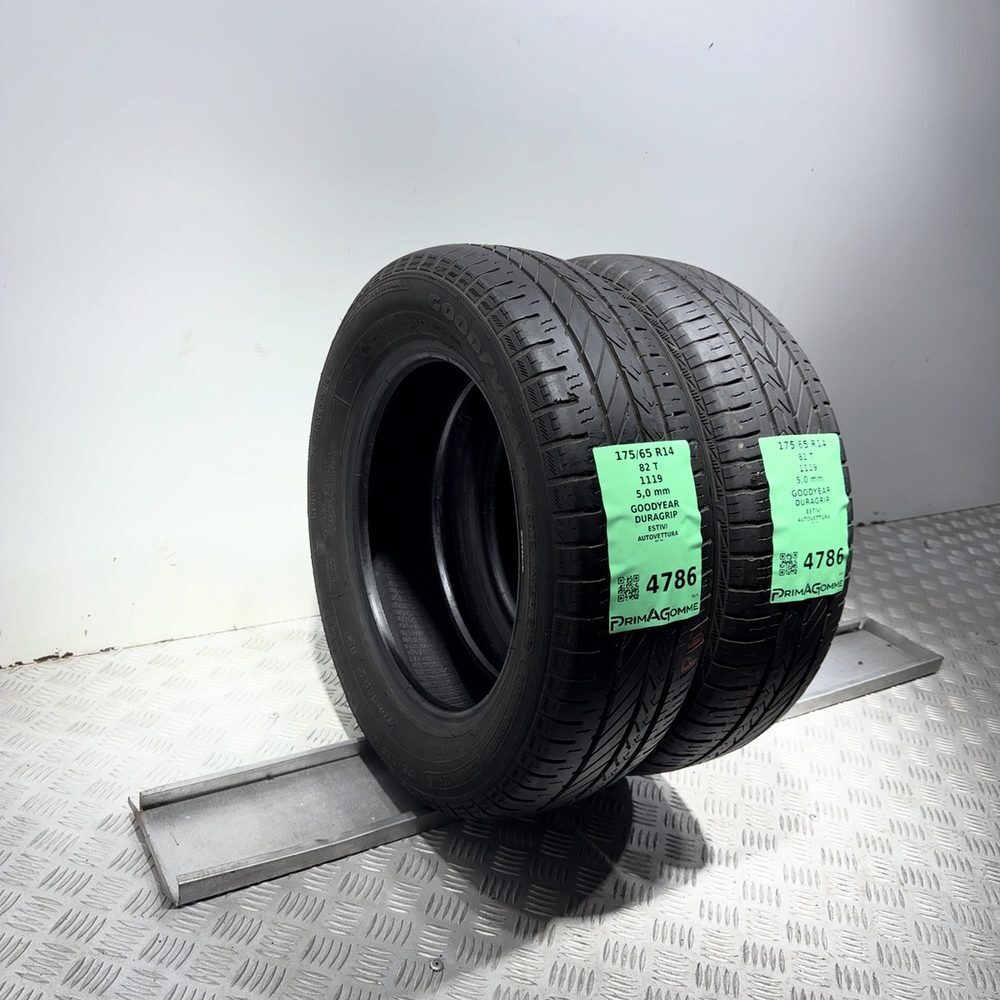 Gomme Usate 175 65 R14 82T Goodyear Duragrip 71% Estive - immagine 5