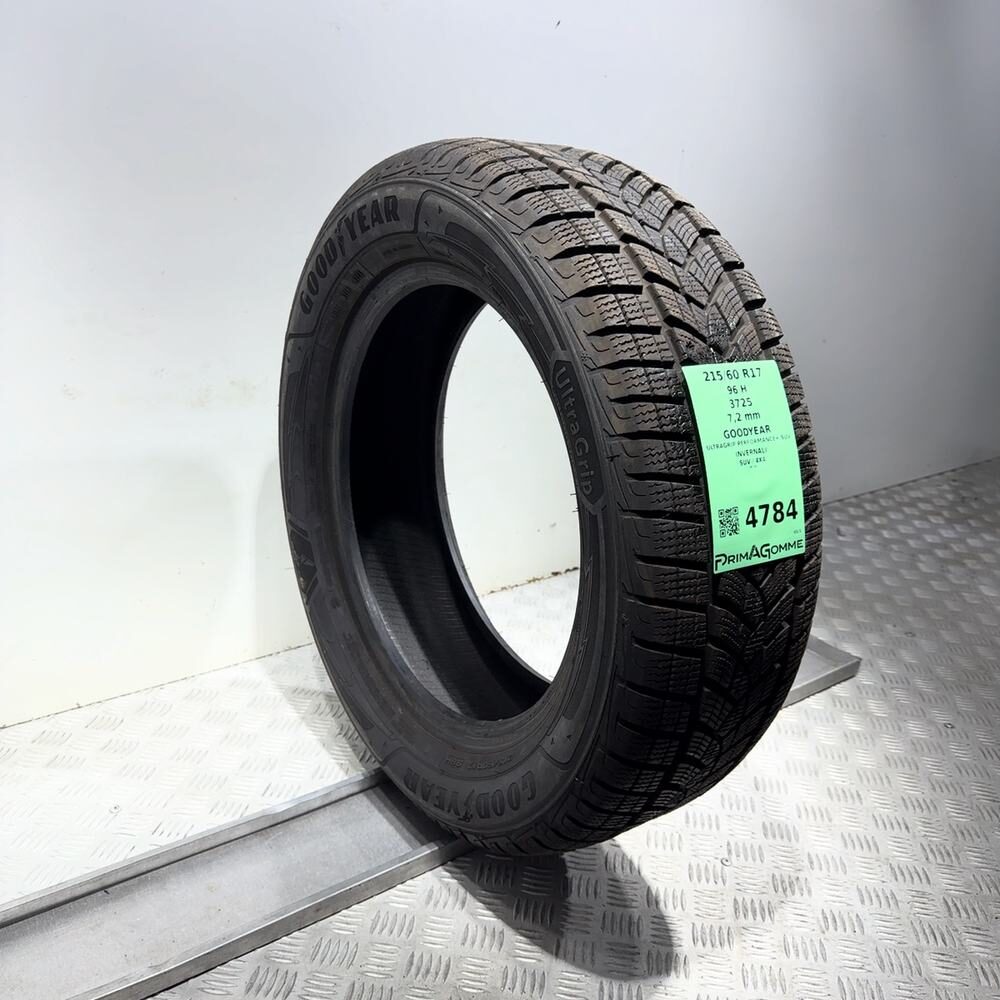 Gomma Usata 215 60 R17 96H Goodyear Ultragrip Performance+ SUV 98% Invernale - immagine 5