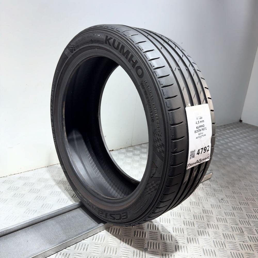 Gomma Usata 205 45 ZR17 88Y Kumho Ecsta PS71 Estivo - immagine 5