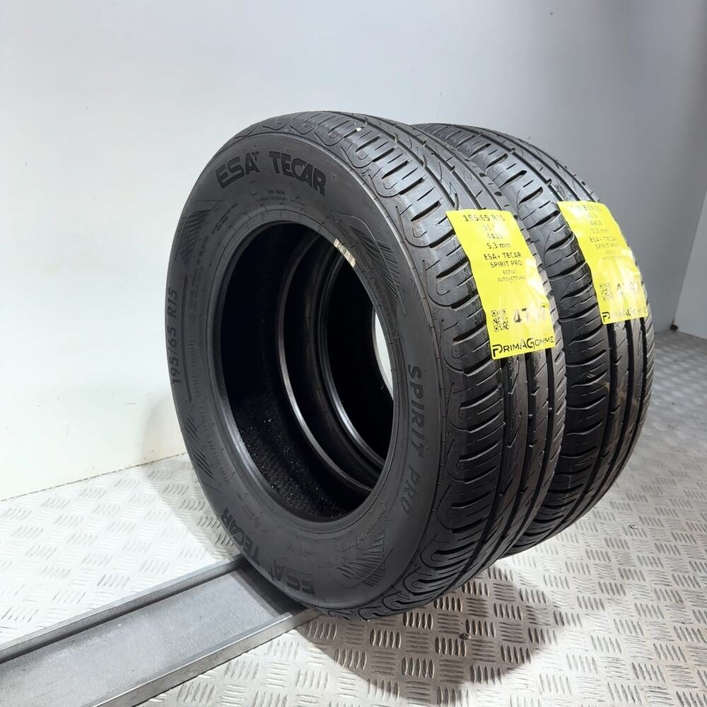 Gomme Usate 195 65 R15 91V Esa+ Tecar Spirit Pro 76% Estive - immagine 5