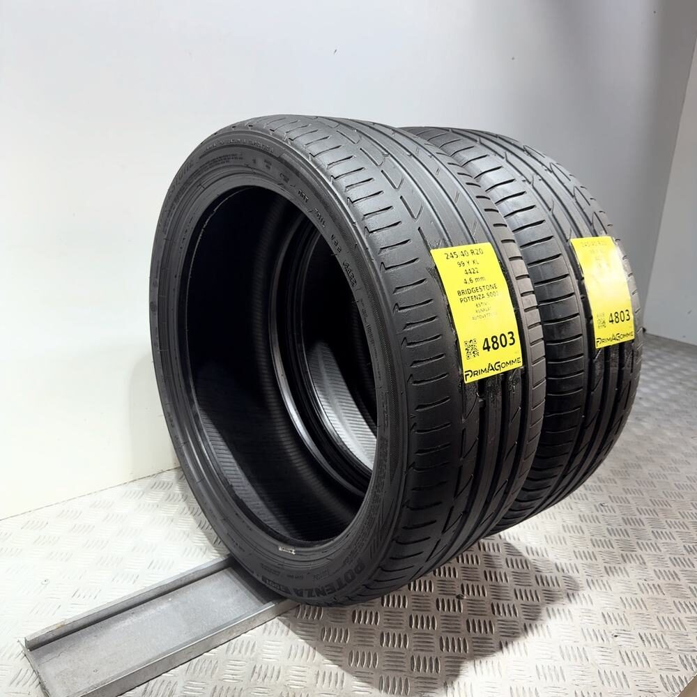 Gomme Usate 245 40 R20 99Y XL Bridgestone Potenza S001 RunFlat Estive - immagine 5
