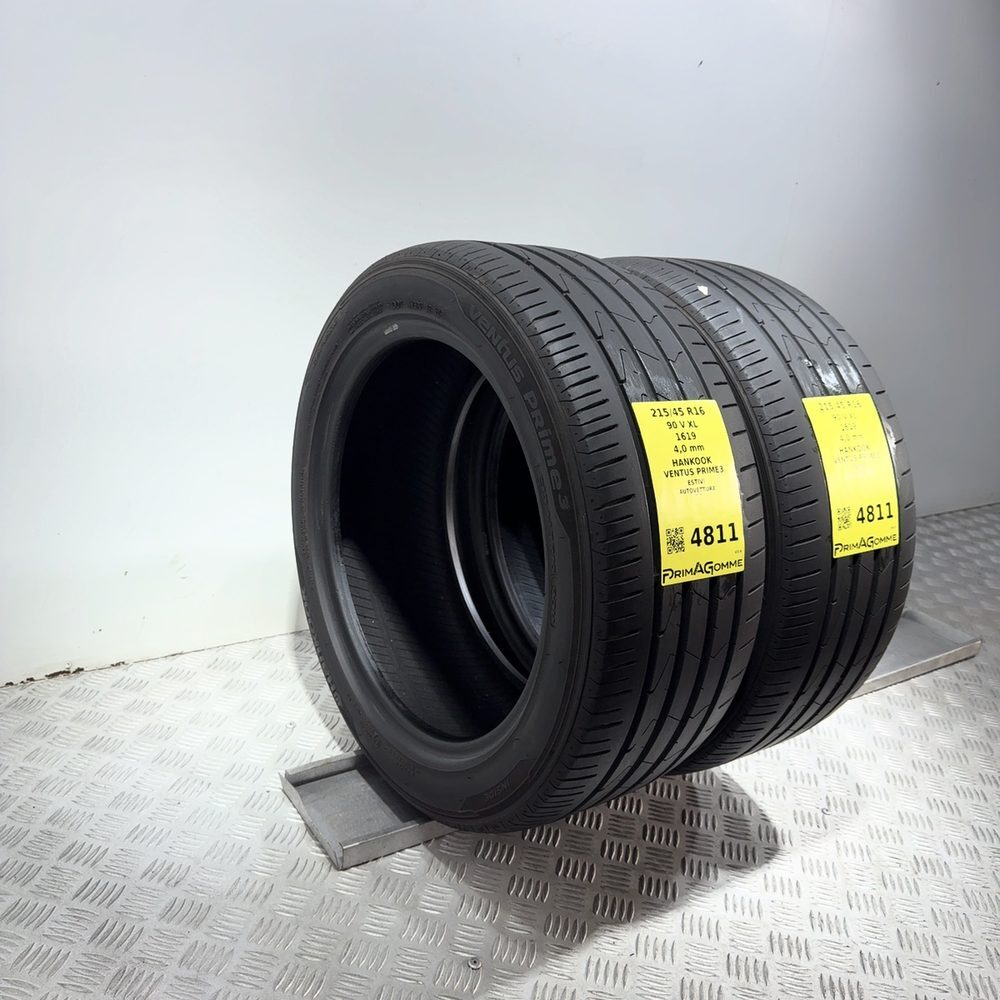 Gomme Usate 215 45 R16 90V XL Hankook Ventus Prime3 Estive - immagine 5
