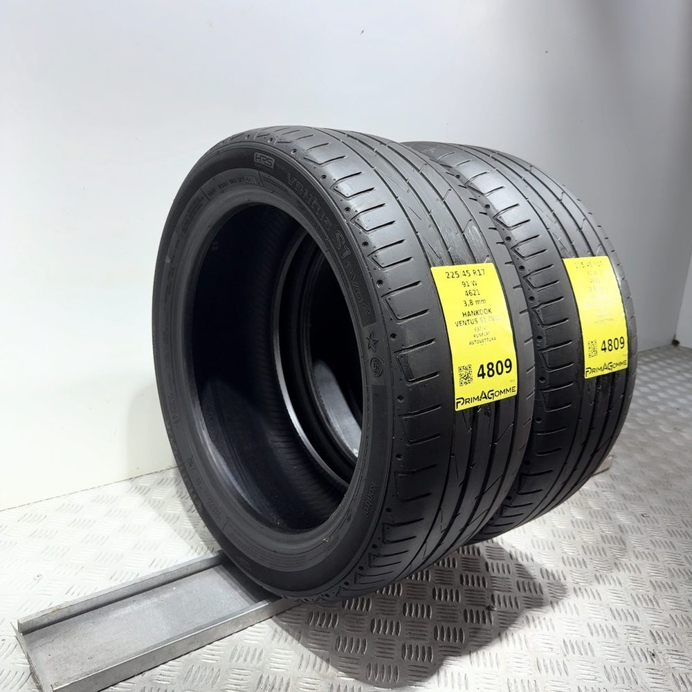 Gomme Usate 225 45 R17 91W Hankook Ventus S1 Evo2 RunFlat Estive - immagine 5