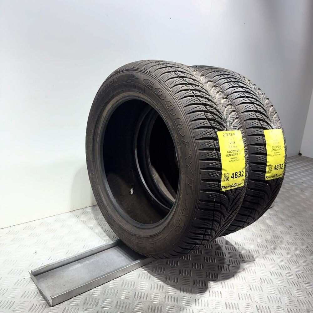 Gomme Usate 205 55 R16 91T Goodyear Ultragrip 7+ 83% Invernali - immagine 5