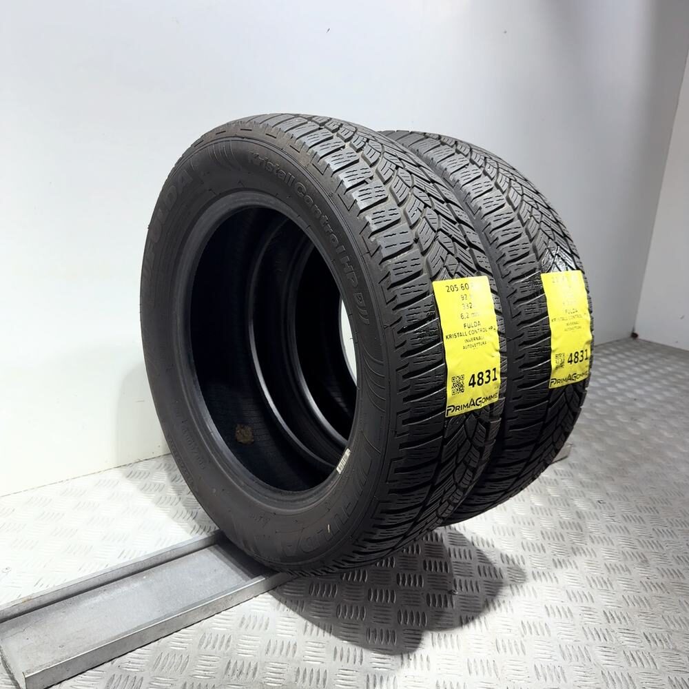 Gomme Usate 205 60 R16 92H Fulda Kristall Control HP 2 89% Invernali - immagine 5