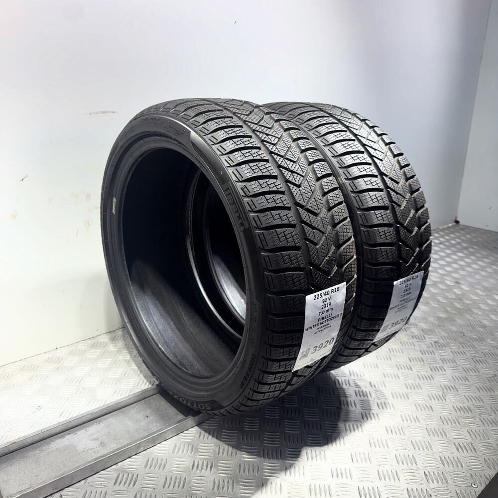 Gomme Usate 225 40 R18 92V Pirelli Winter Sottozero 3 98% Invernali - immagine 5