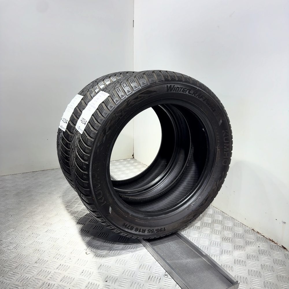 Gomme Usate 195 55 R16 87H Kumho Wintercraft WP52 89% Invernali - immagine 6