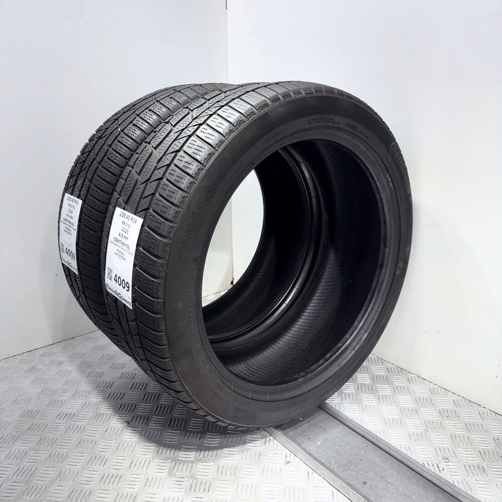 Gomme Usate 235 45 R19 99V XL Continental Contiwintercontact TS830P Invernali - immagine 6