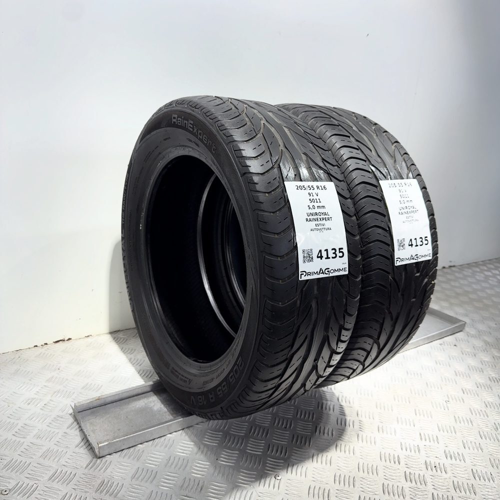 Gomme Usate 205 55 R16 91V Uniroyal Rainexpert 71% Estive - immagine 6