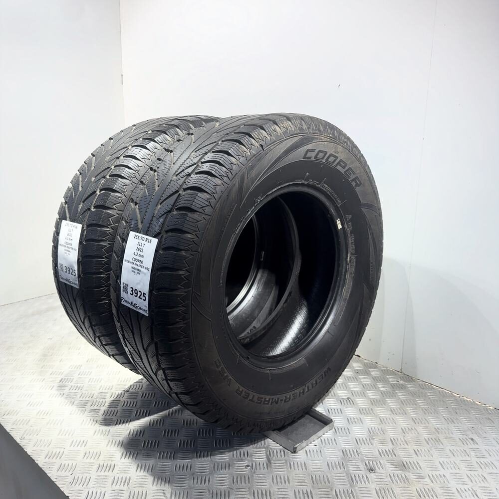 Gomme Usate 255 70 R16 111T Cooper Weather-Master Wsc Invernali - immagine 6