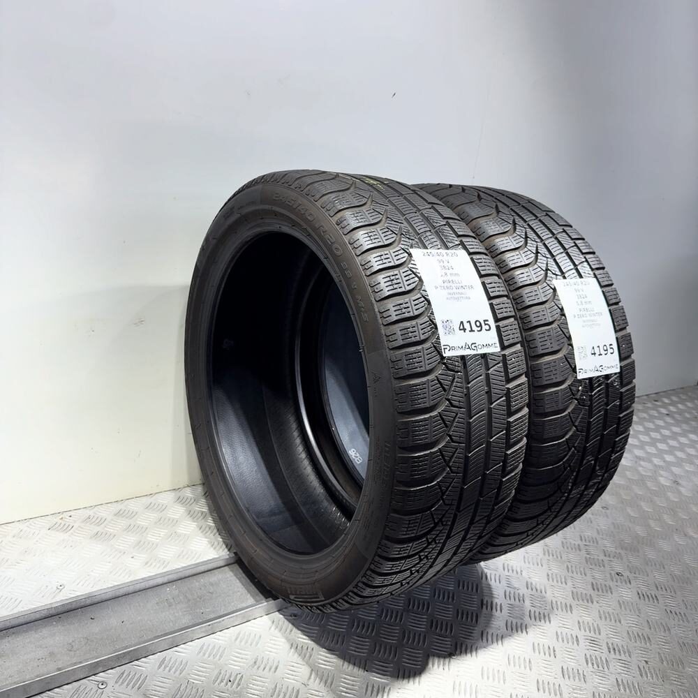 Gomme Usate 245 40 R20 99V Pirelli P Zero Winter 83% Invernali - immagine 6