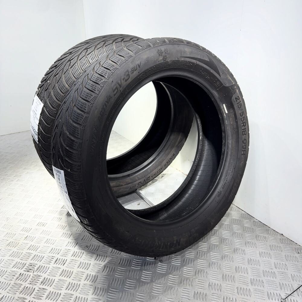 Gomme Usate 215 55 R18 99H XL Nankang Winter Activa SV-3 96% Invernali - immagine 6
