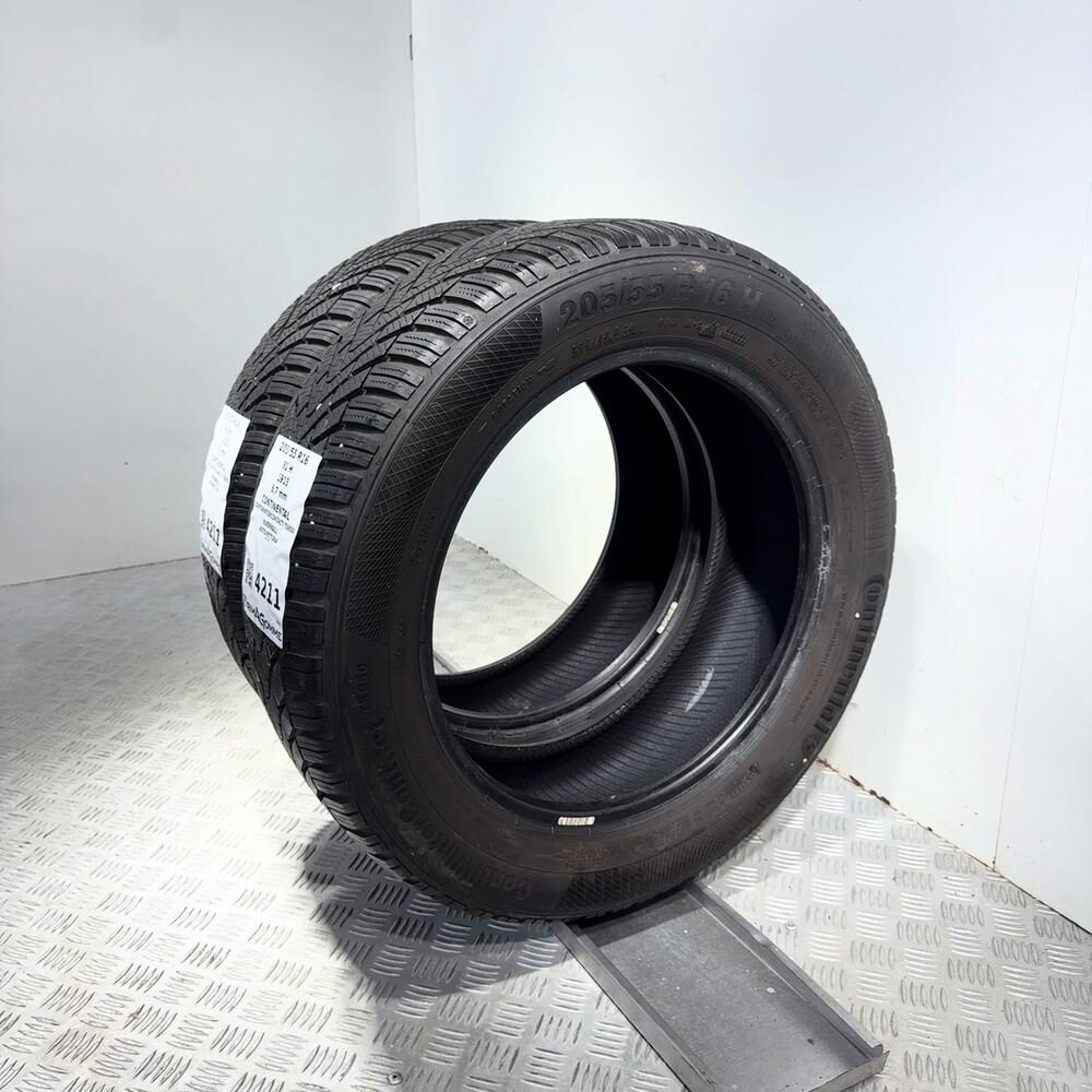 Gomme Usate 205 55 R16 91H Continental Contiwintercontact TS850 96% Invernali - immagine 6
